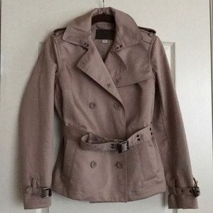 Fossil Short Trench Coat